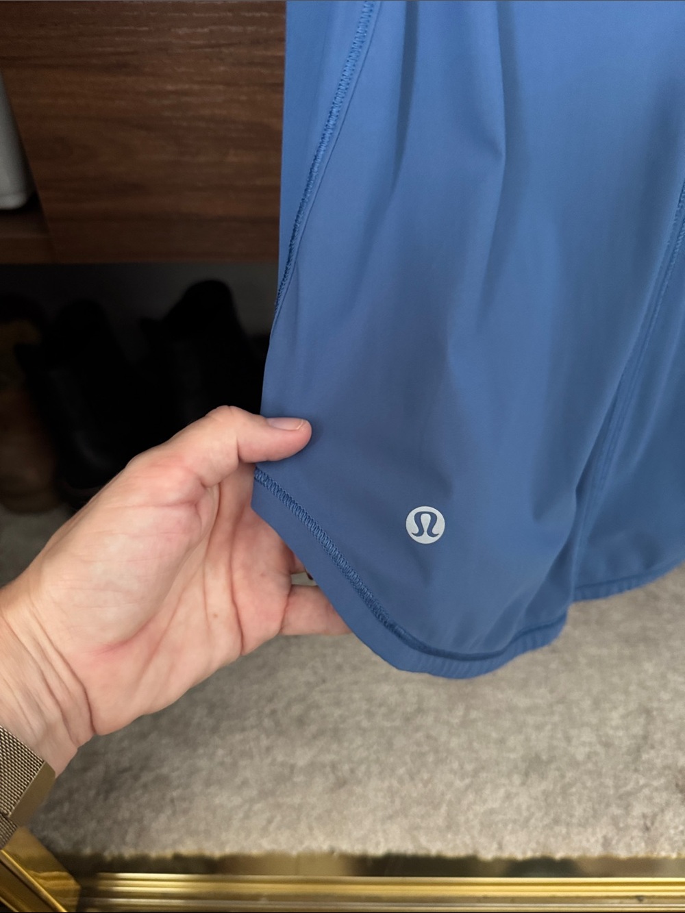 Lululemon Everyday Seam-Detail Athletic Tank — Blue - Picture 3 of 3